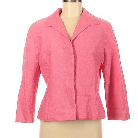 Doncaster Designer Pink Blazer Jacket Size 8 - Picture 6 of 6